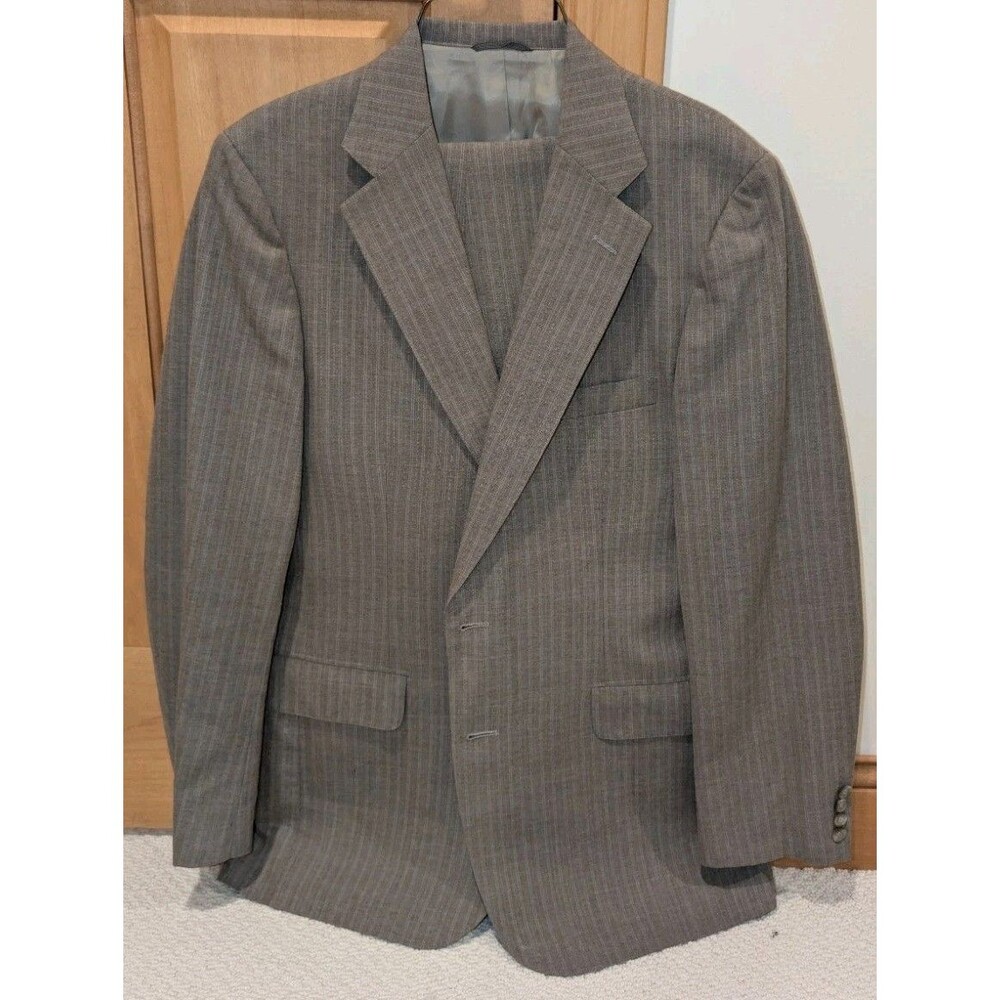 Vintage Colours By Alexander Julian Wool Suit Jacket Mens (Size L)